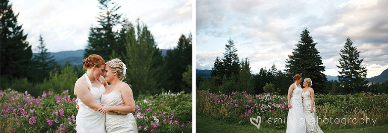 LesbianWeddingSkamaniaLodge45