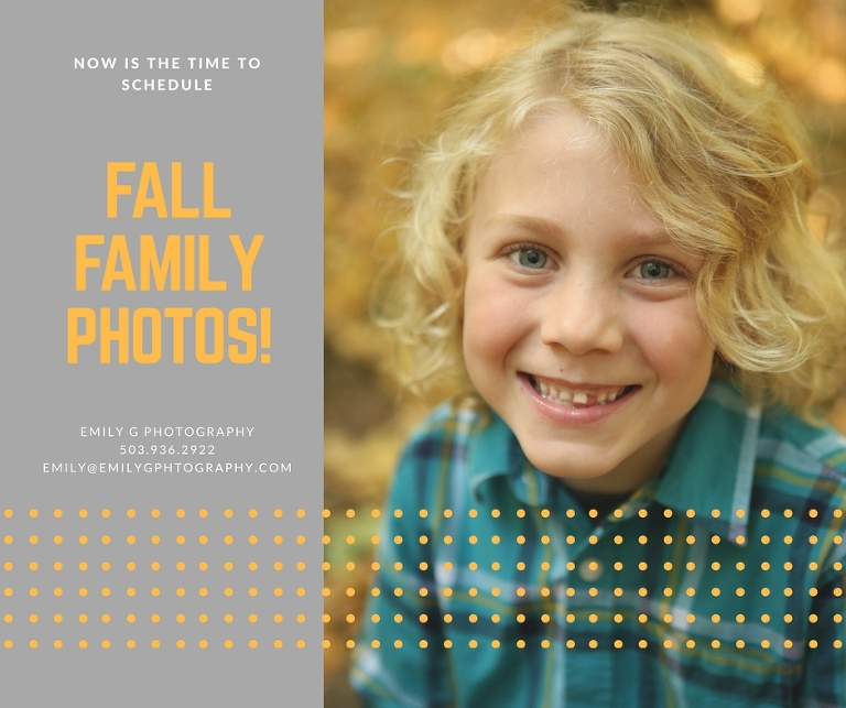 FallFamilyPhotos!